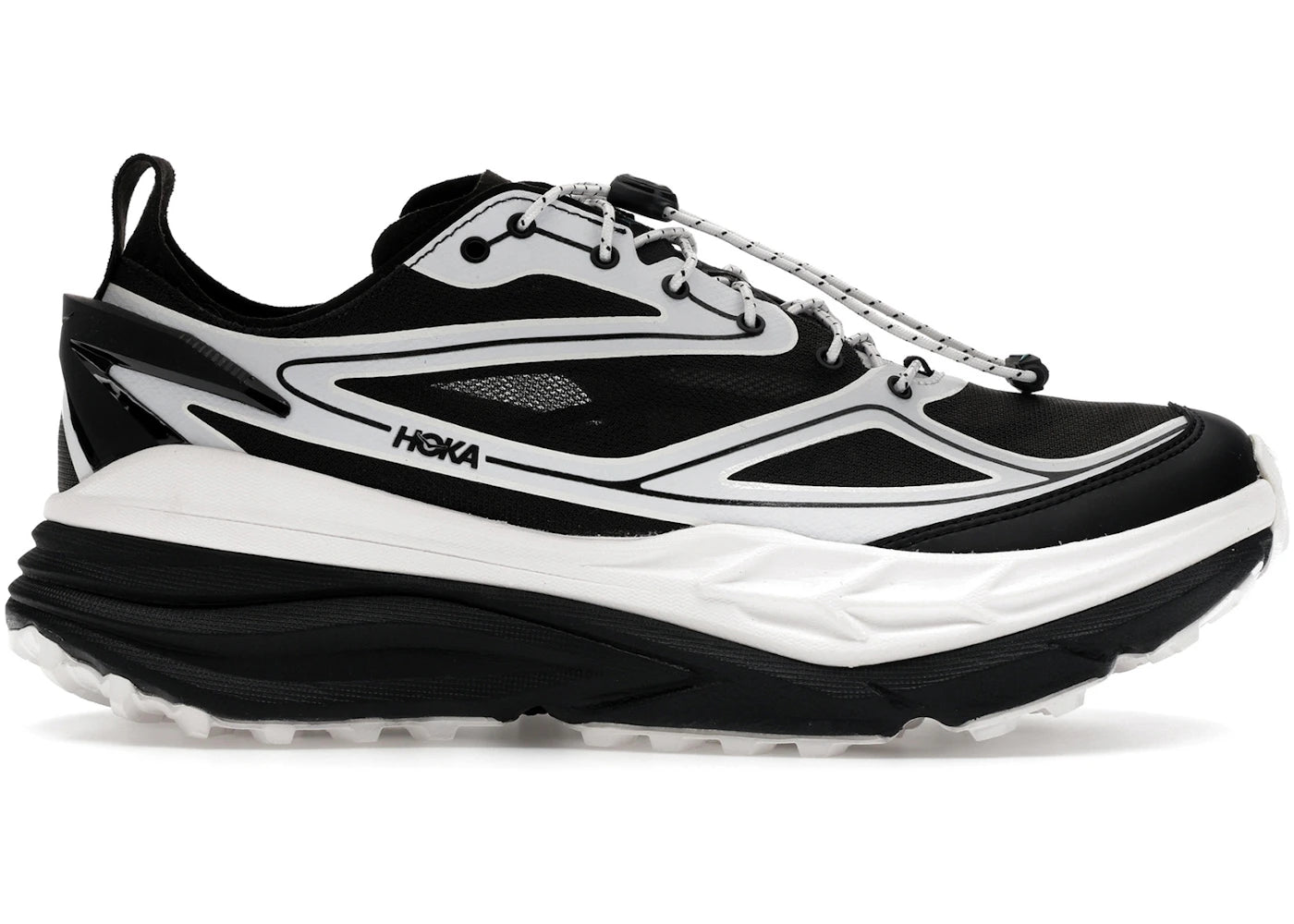 Hoka One One Stinson One7 Black White Dover Street Market Exclusive