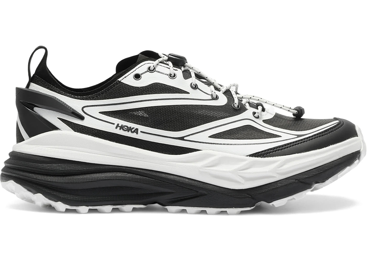 Hoka One One Stinson One7 Black White Dover Street Market Exclusive