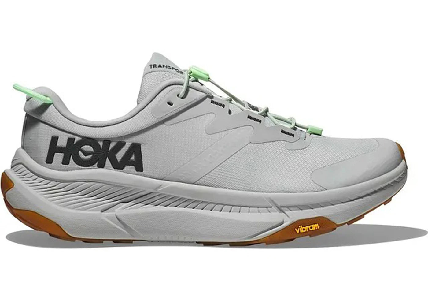 Hoka One One Transport Harbor Mist Lime Glow