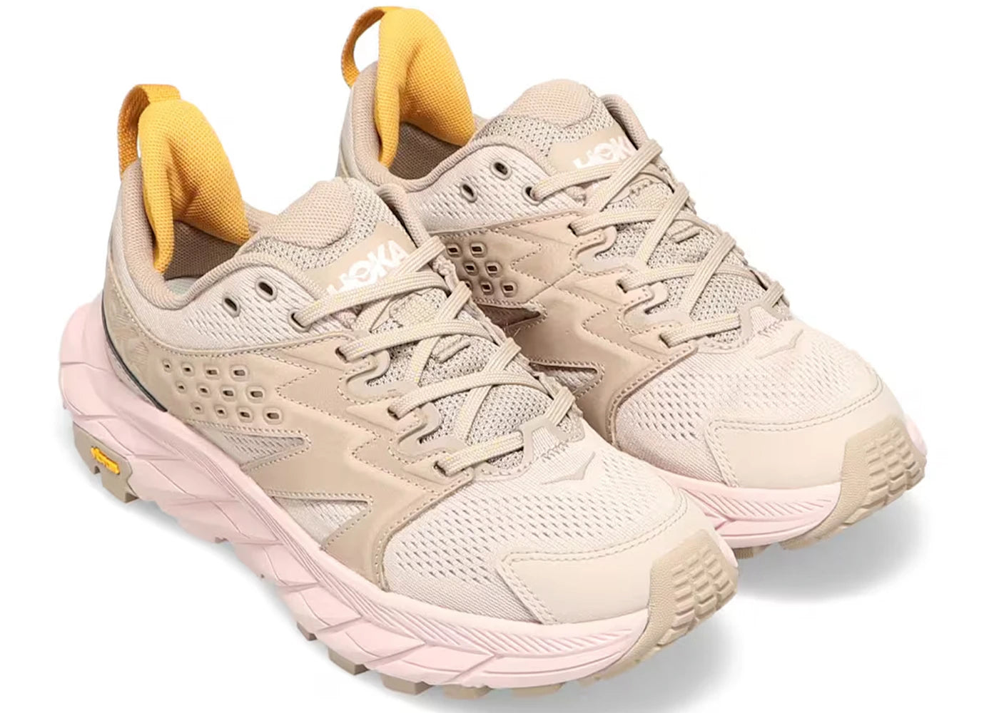 hoka one one anacapa breeze low oxford tan peach whip (women's)