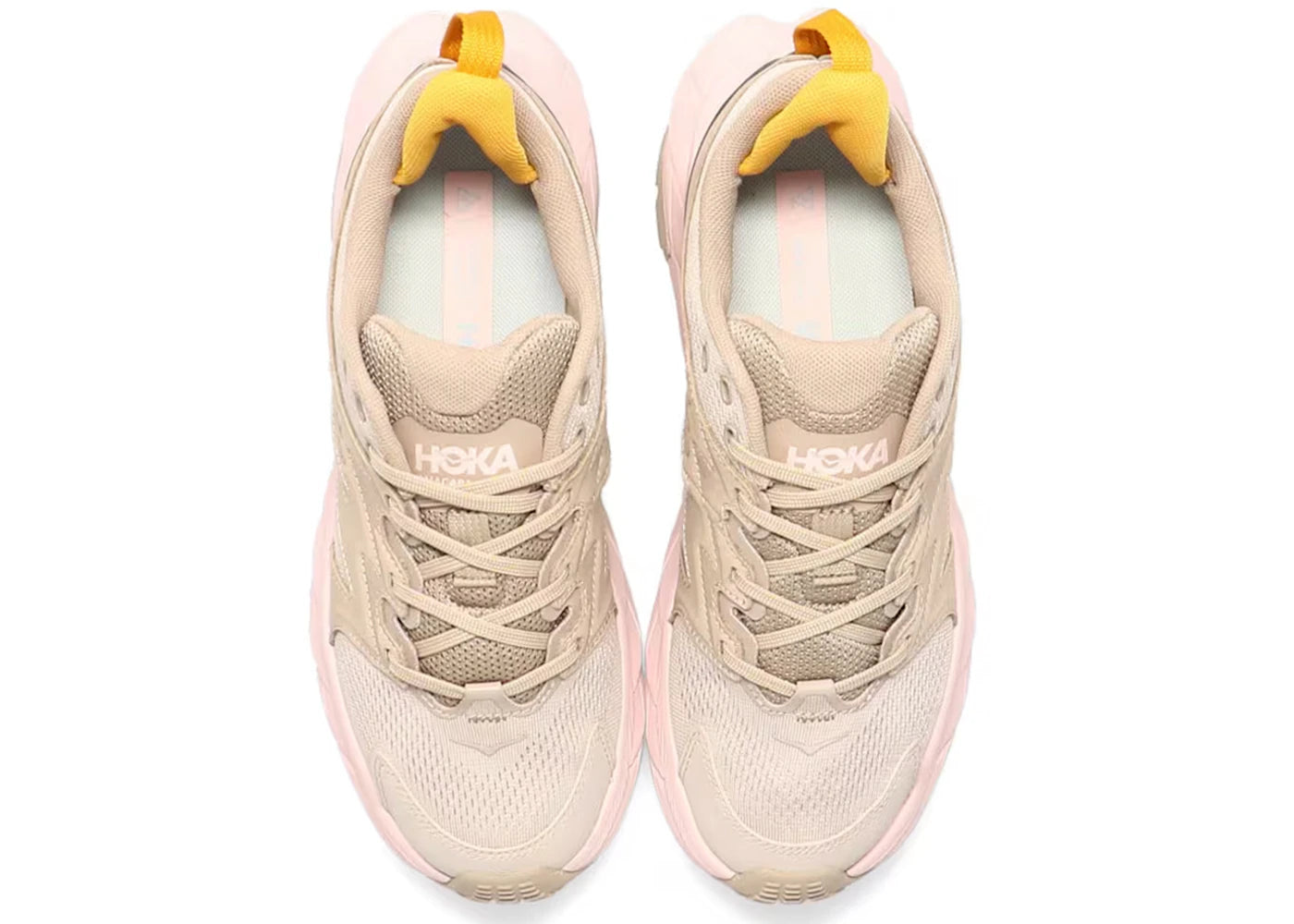 hoka one one anacapa breeze low oxford tan peach whip (women's)