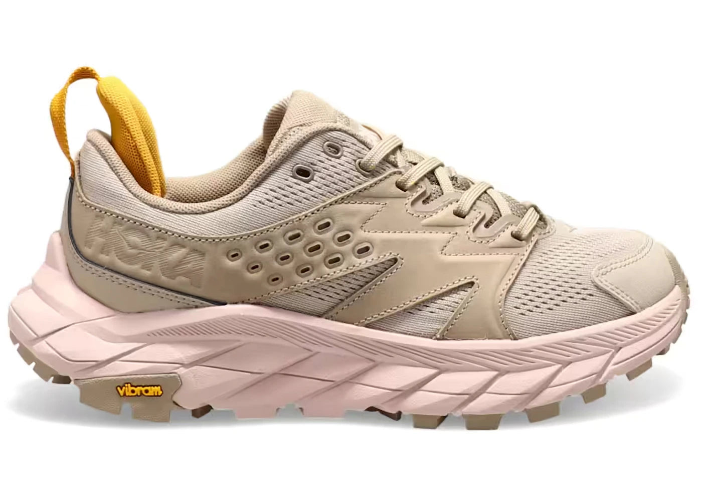 hoka one one anacapa breeze low oxford tan peach whip (women's)