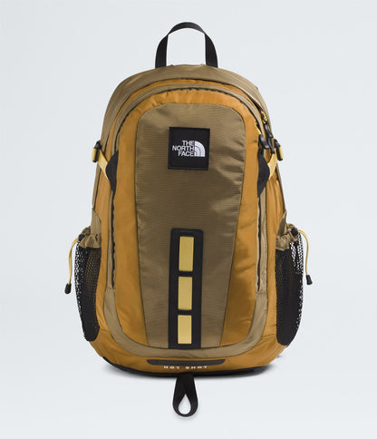 The North Face Hot Shot SE Backpack Cedar-Golden Tan-Honeyed Sand