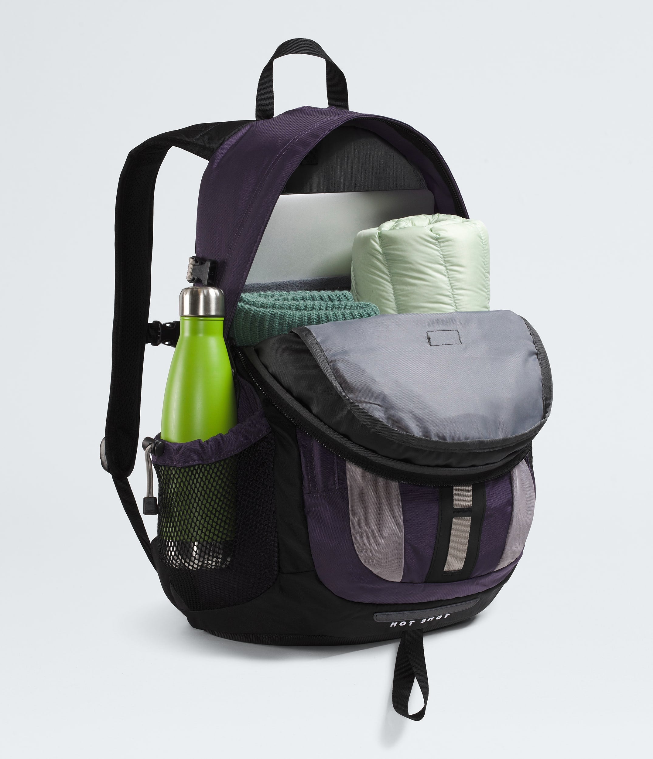 The North Face Hot Shot SE Backpack Endless Dusk-Stone Slab-Transcendent Grey