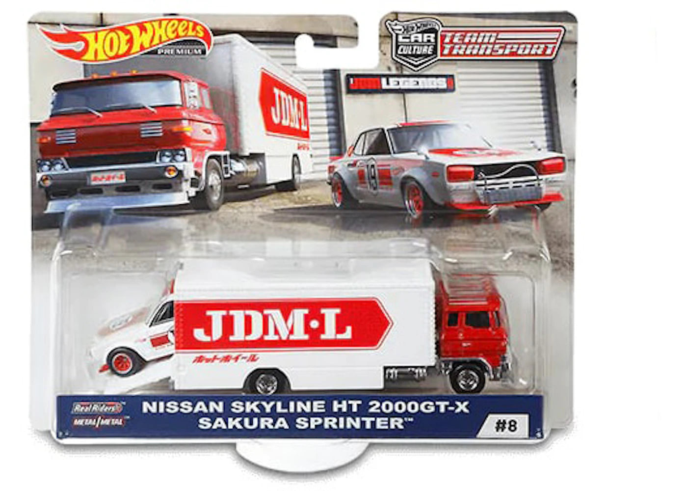 Hot Wheels 2019 Hot Wheels Team Transport D Fyt08 Sakura Sprinter W/ Nissan Fairlady Z