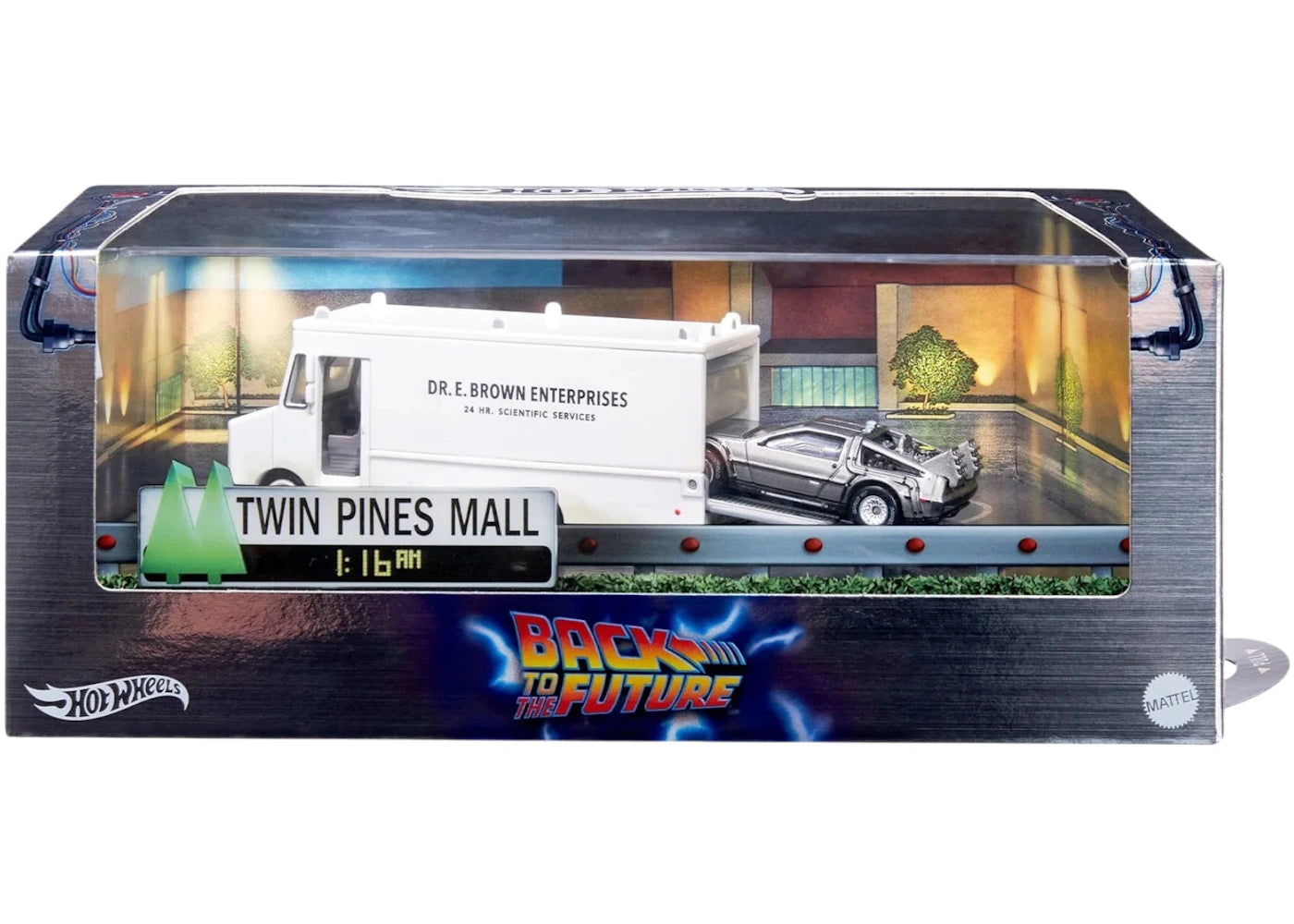 Hot Wheels Back Ot The Future 40Th Anniversary Set