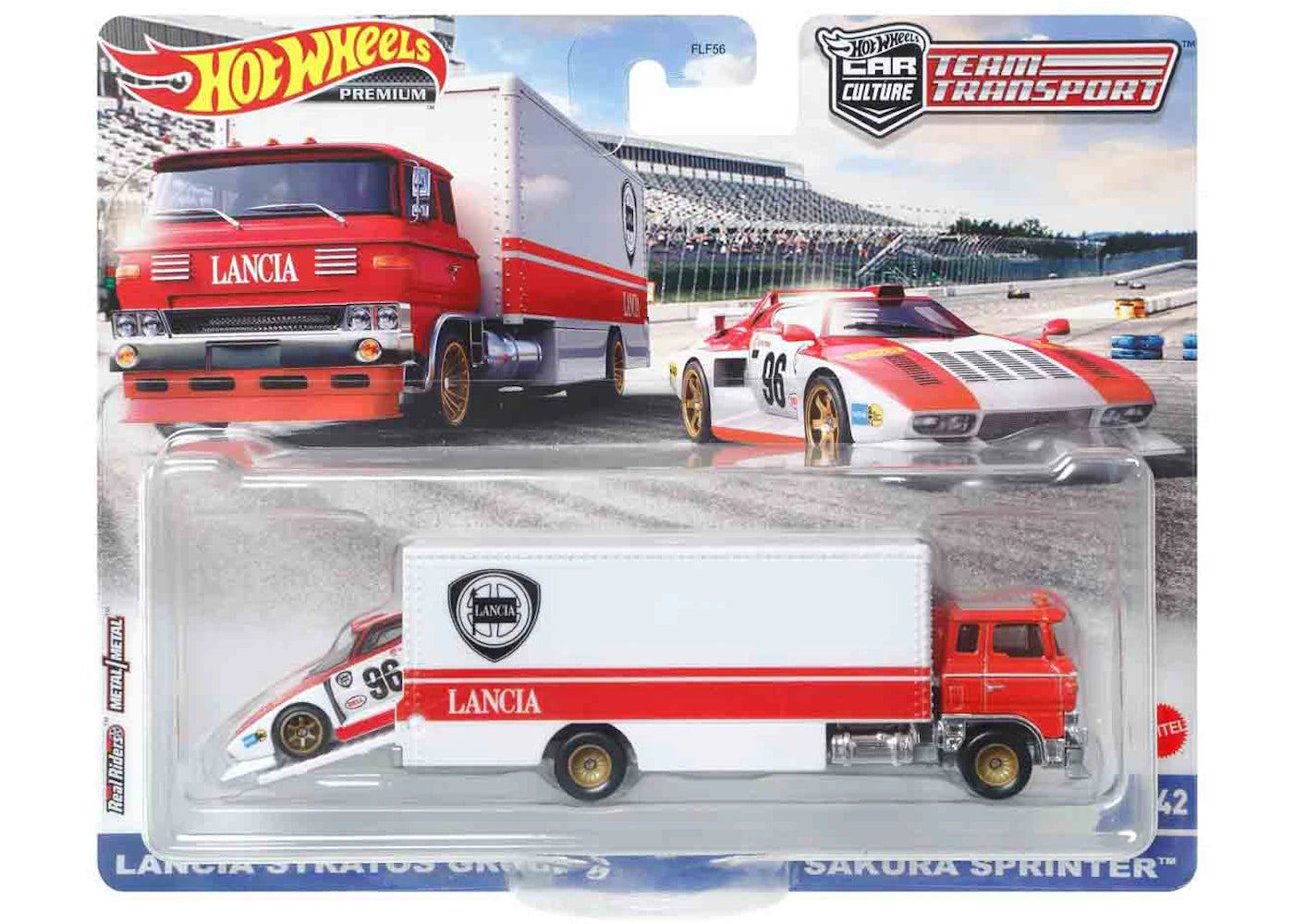 Hot Wheels Car Culture Team Transport Lancia Set