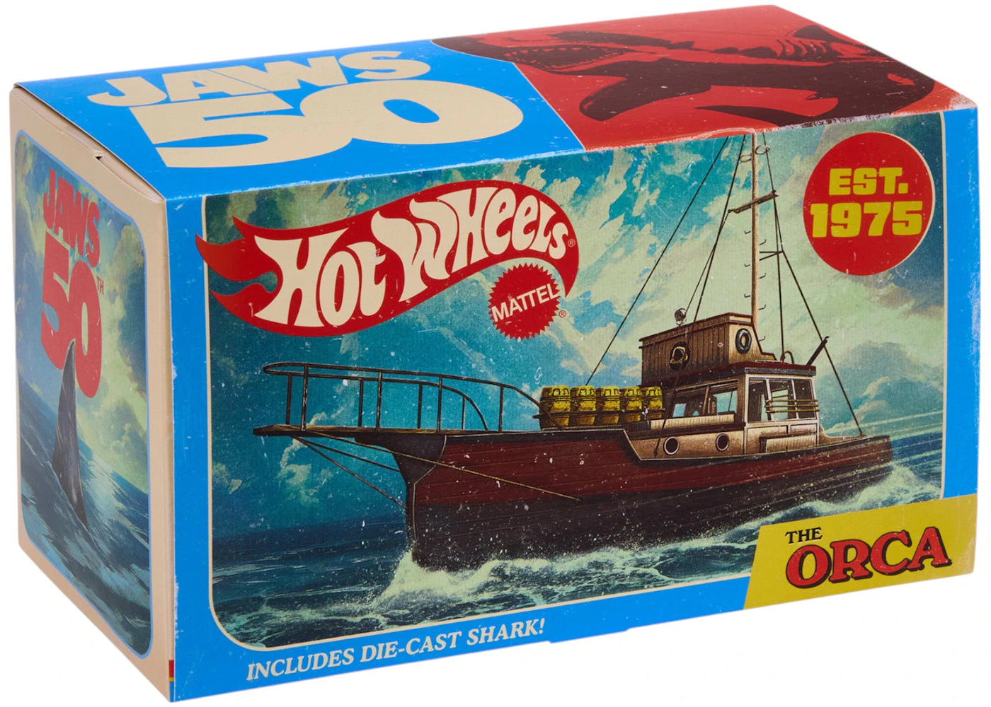 Hot Wheels Collectors 50Th Anniversary Jaws Set