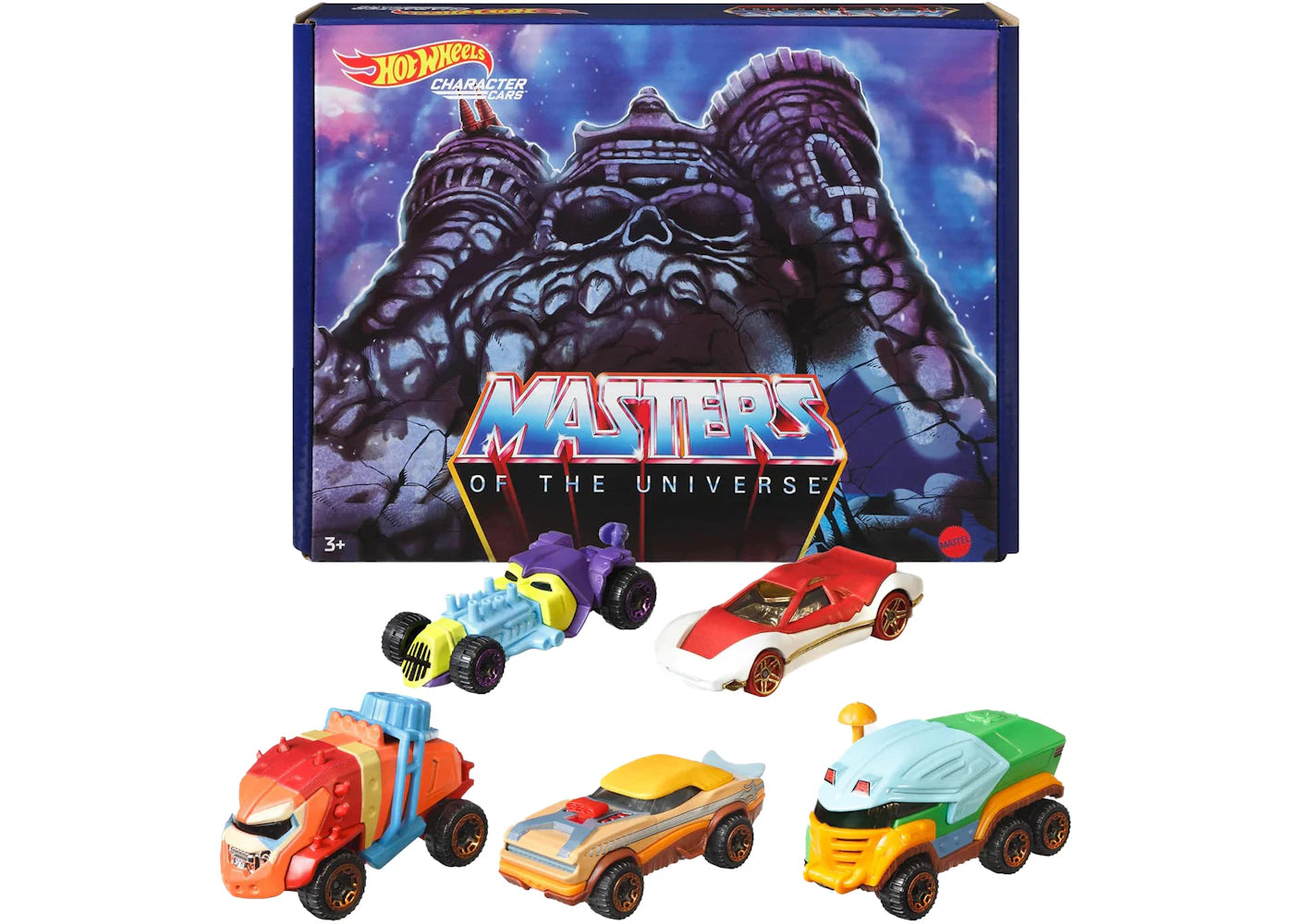 Hot Wheels Masters Of The Universe Character Car Bundle 5-Pack
