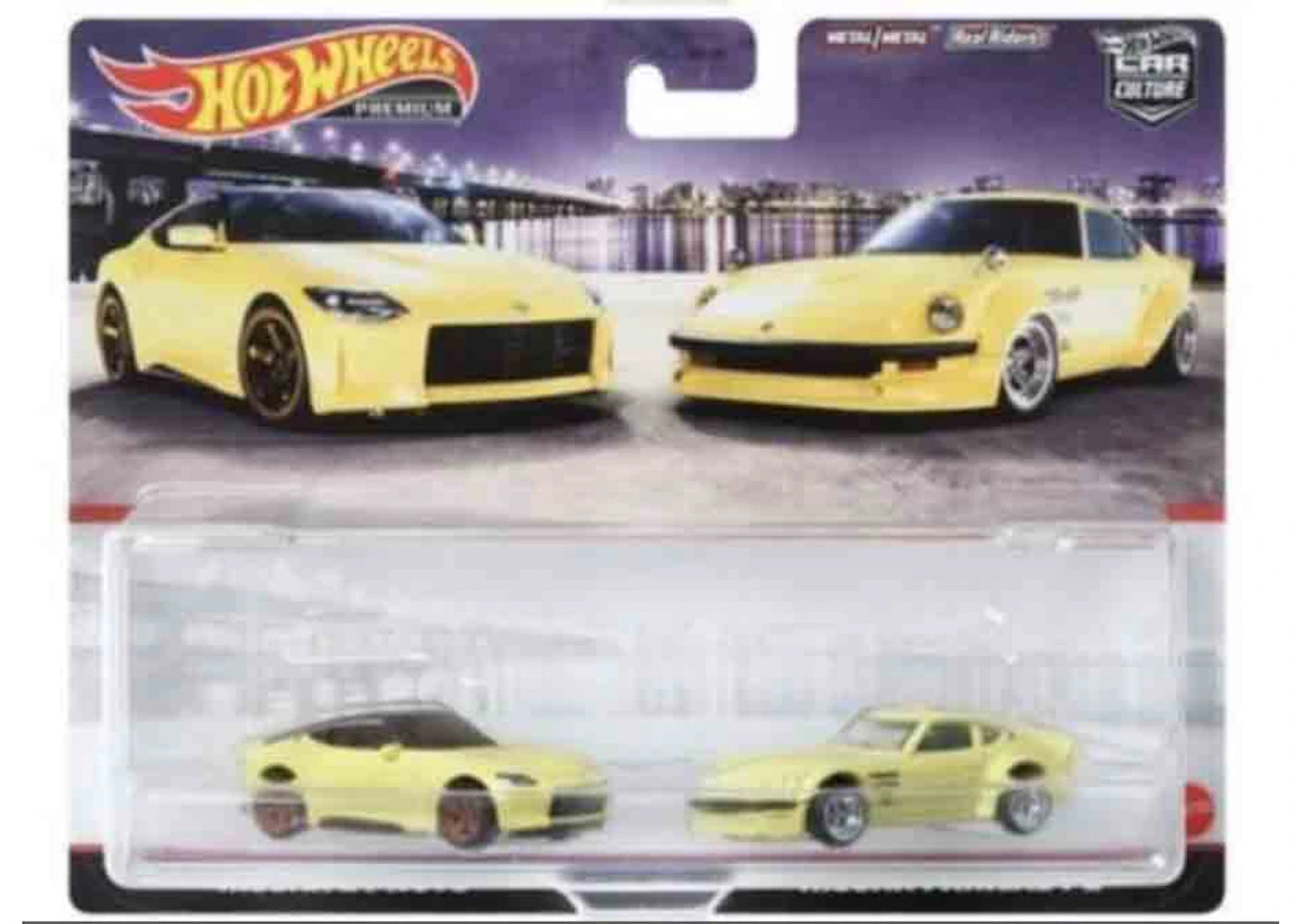 Hot Wheels Premium Car Culture Nissan Z Proto & Nissan Fairlady Z 2-Pack Set