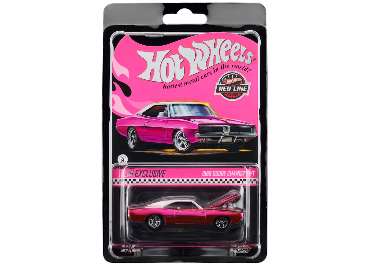 Hot Wheels Rlc Exclusive 1969 Dodge Charger R/T Spectraflame Pink