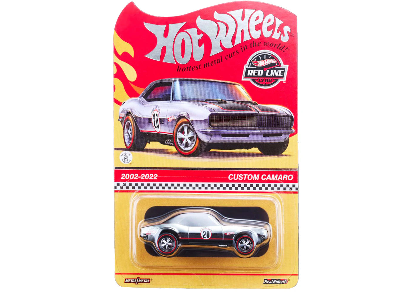 Hot Wheels Rlc Exclusive 20Th Anniversary Custom Camaro