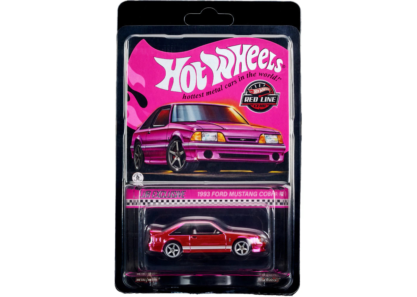Hot Wheels Rlc Exclusive Pink Edition 1993 Ford Mustang Cobra R