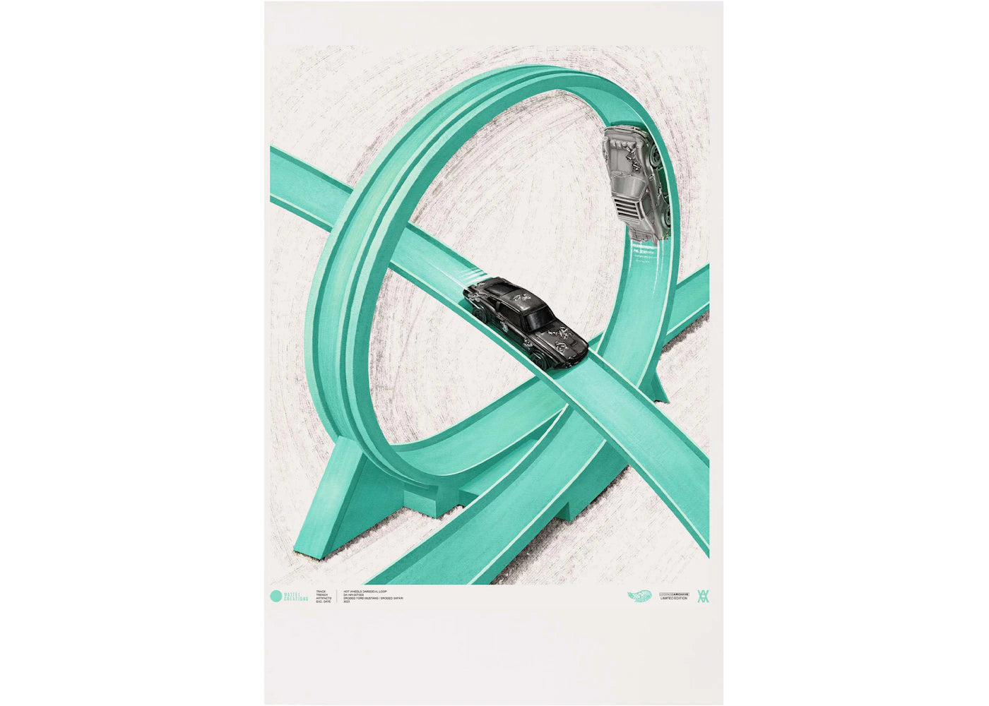 Hot Wheels X Daniel Arsham Legends Archive Lap 4 Poster