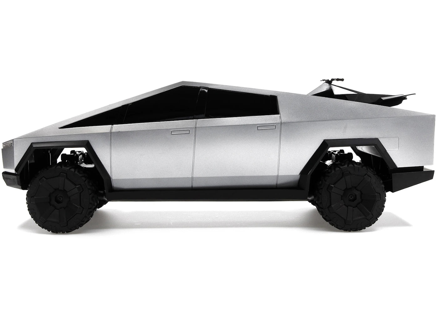 Hot Wheels X Tesla Cybertruck 1:10 Scale Rc Car (2021 Version W/ Cyberquad)