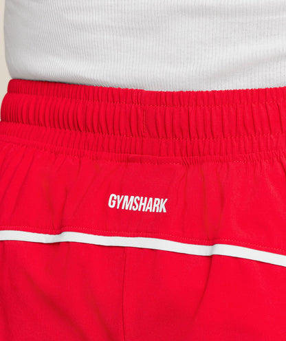 Gymshark Accent Conditioning Shorts Athletic Red