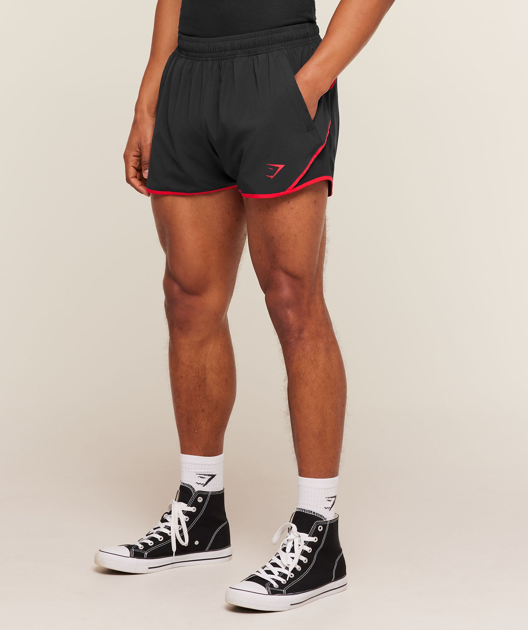Gymshark Accent Conditioning Shorts Black
