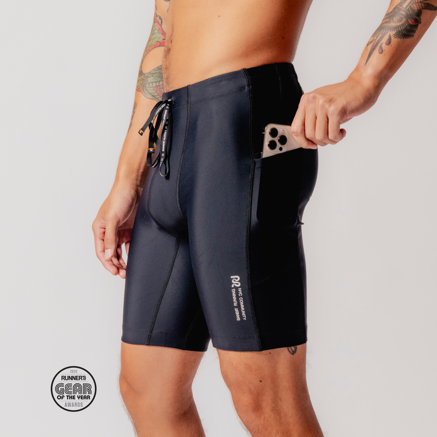 Bandit Superbeam Next Gen 7 Pocket Half Tights Black 1St Gen