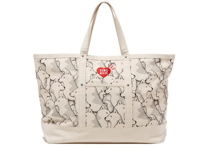Human Made X Kaws Made Tote Bag Ivory