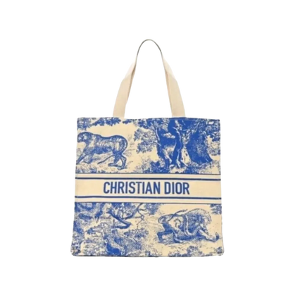 Dior Christian Dior Dioriviera Book Tote Blue GWP