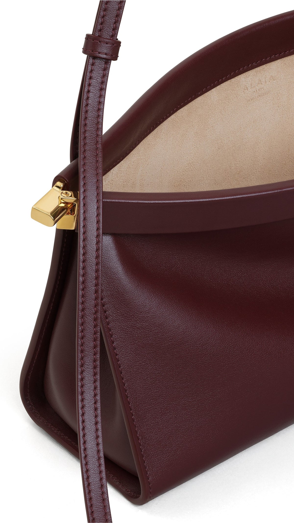 Alaïa Le Click East West Medium Bag In Calfskin