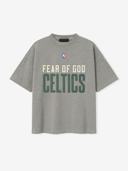 Essentials Celtics 90S Tee Concrete Heather