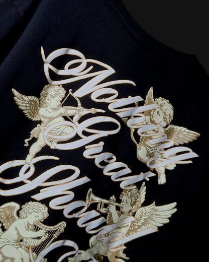 BLACK CHERUBS T-SHIRT