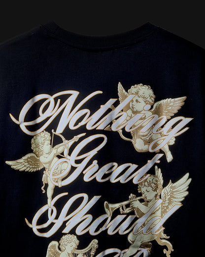 BLACK CHERUBS T-SHIRT