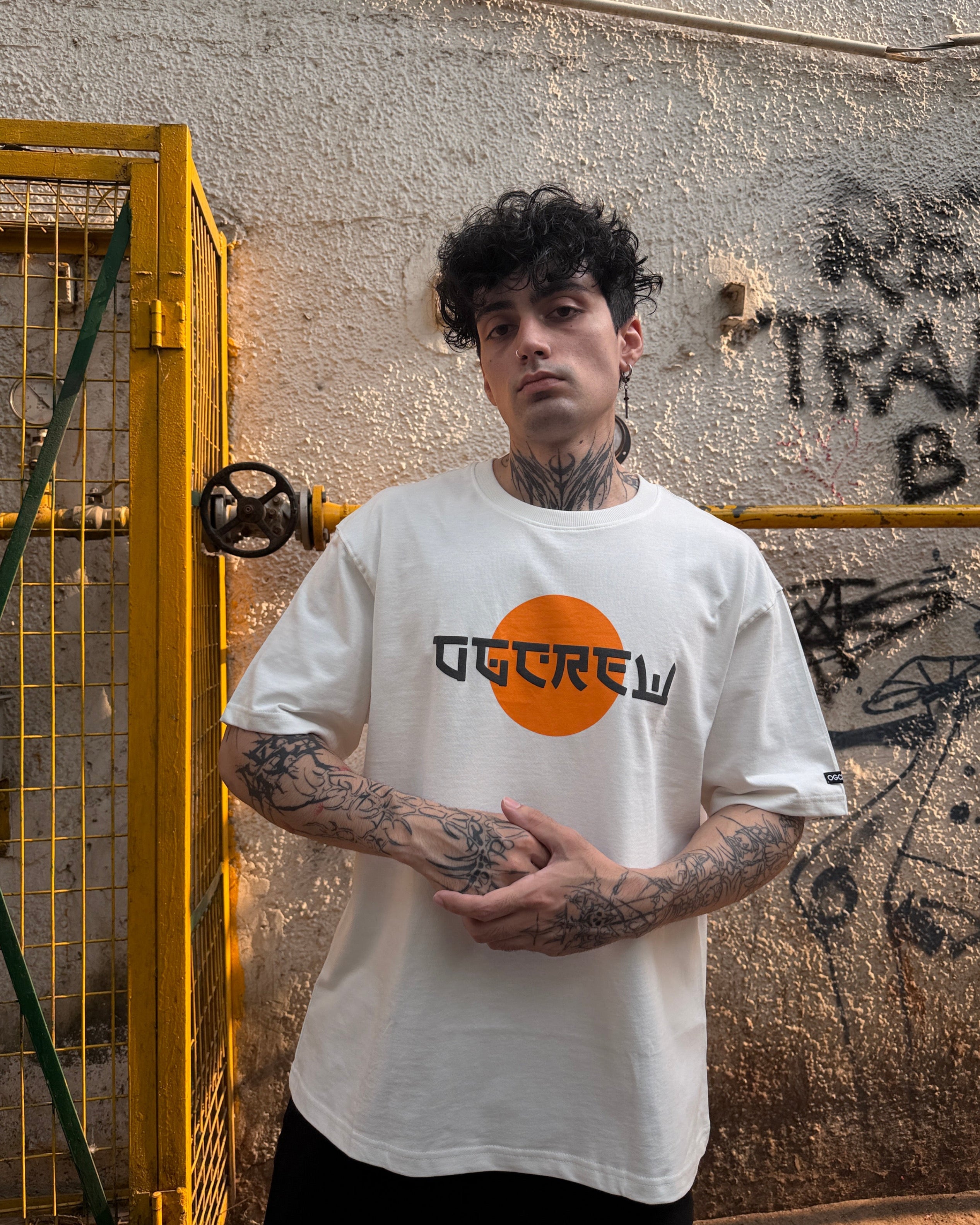 OFF WHITE DRAGON TIGER T-SHIRT