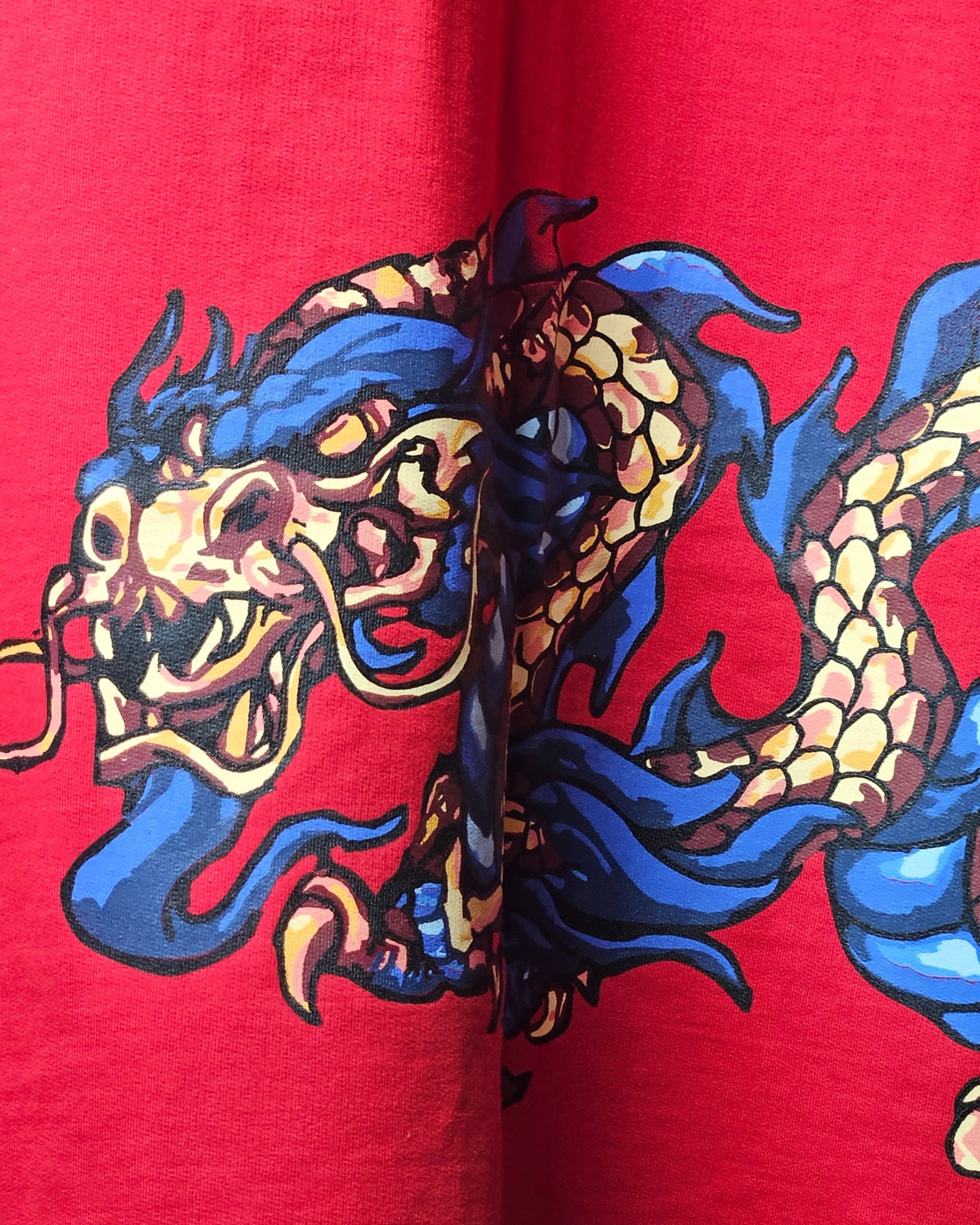RED EASTERN DRAGON T-SHIRT