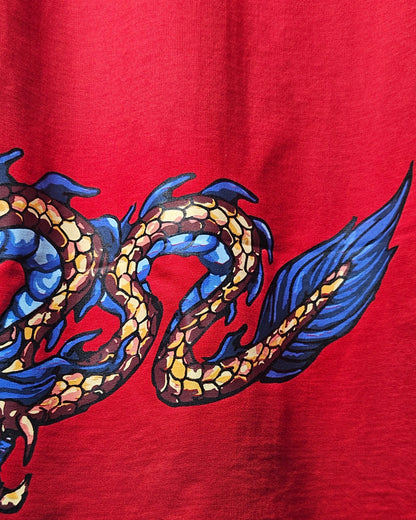 RED EASTERN DRAGON T-SHIRT