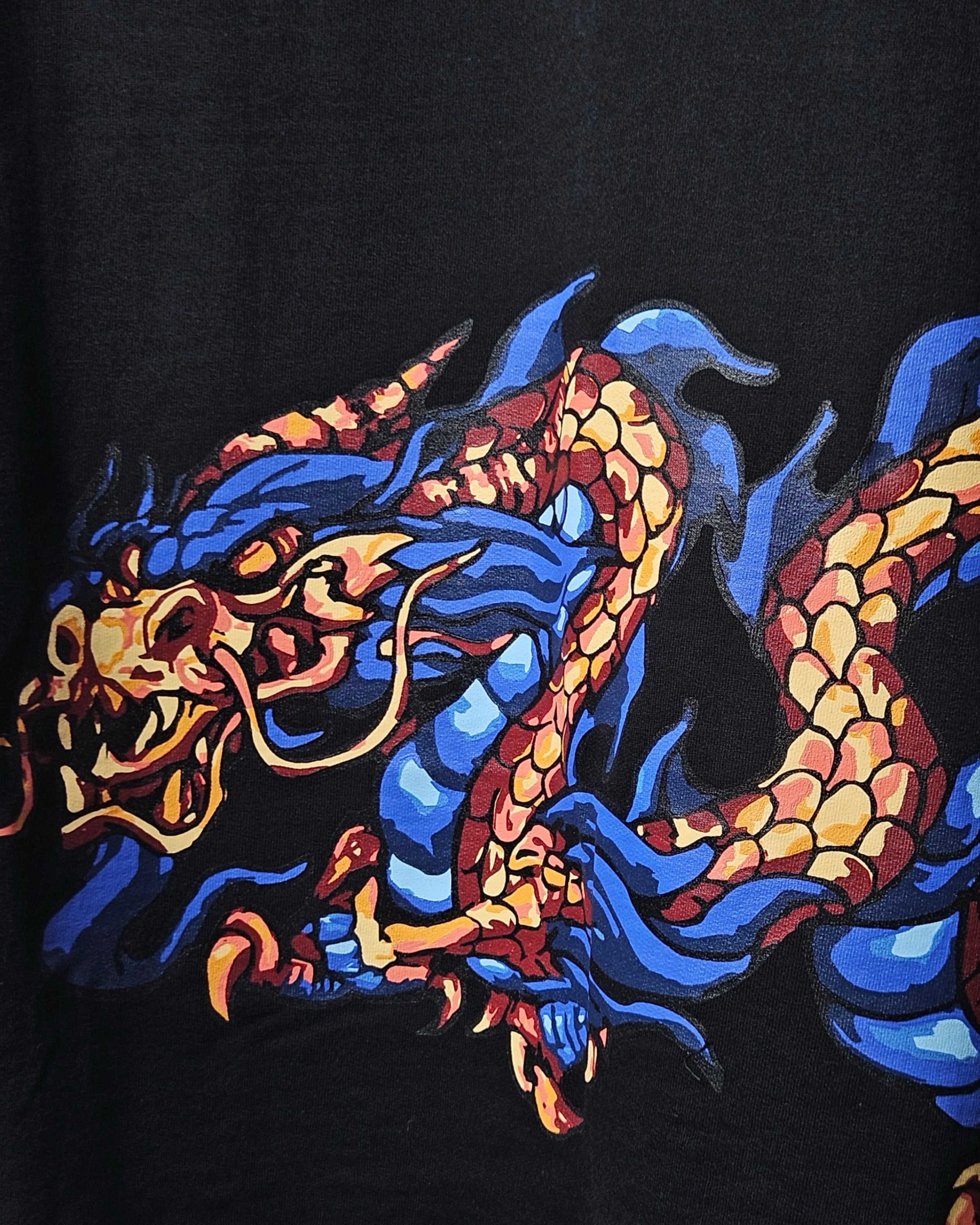 BLACK EASTERN DRAGON T-SHIRT