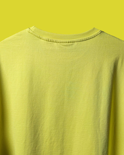 LIME YELLOW EASTERN DRAGON T-SHIRT