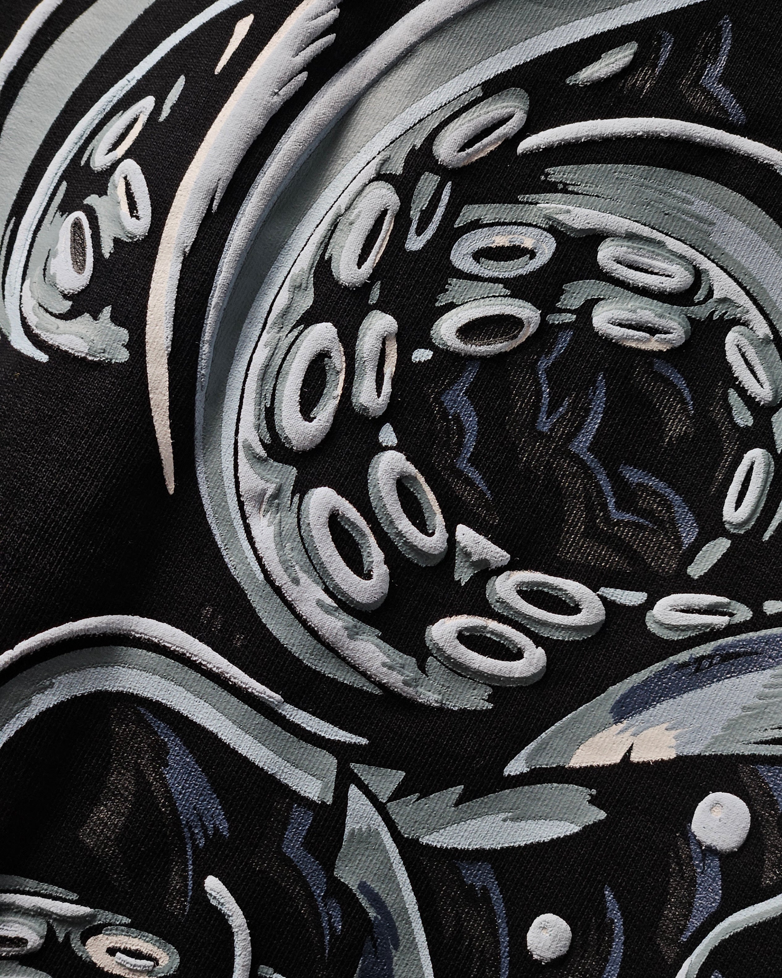 BLACK OCTOPUS X SHARK T-SHIRT