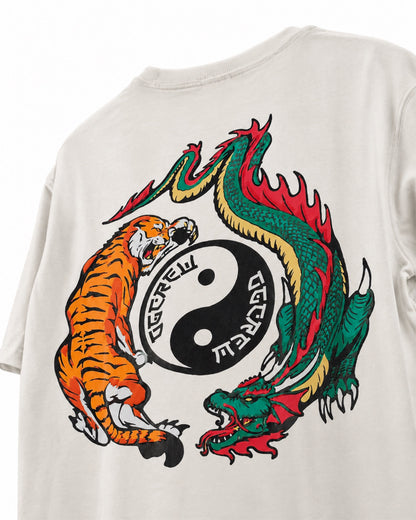 OFF WHITE DRAGON TIGER T-SHIRT