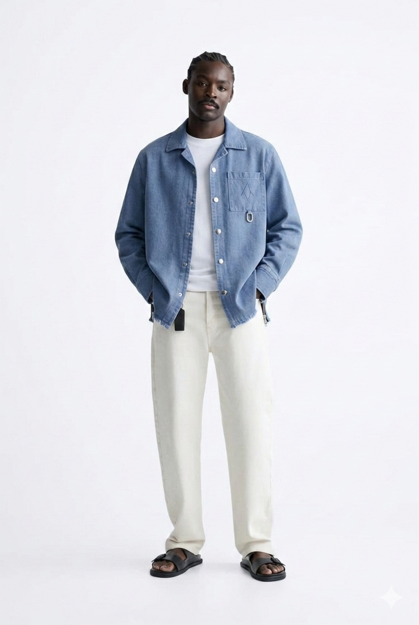 FRAY LONGLINE SHIRT