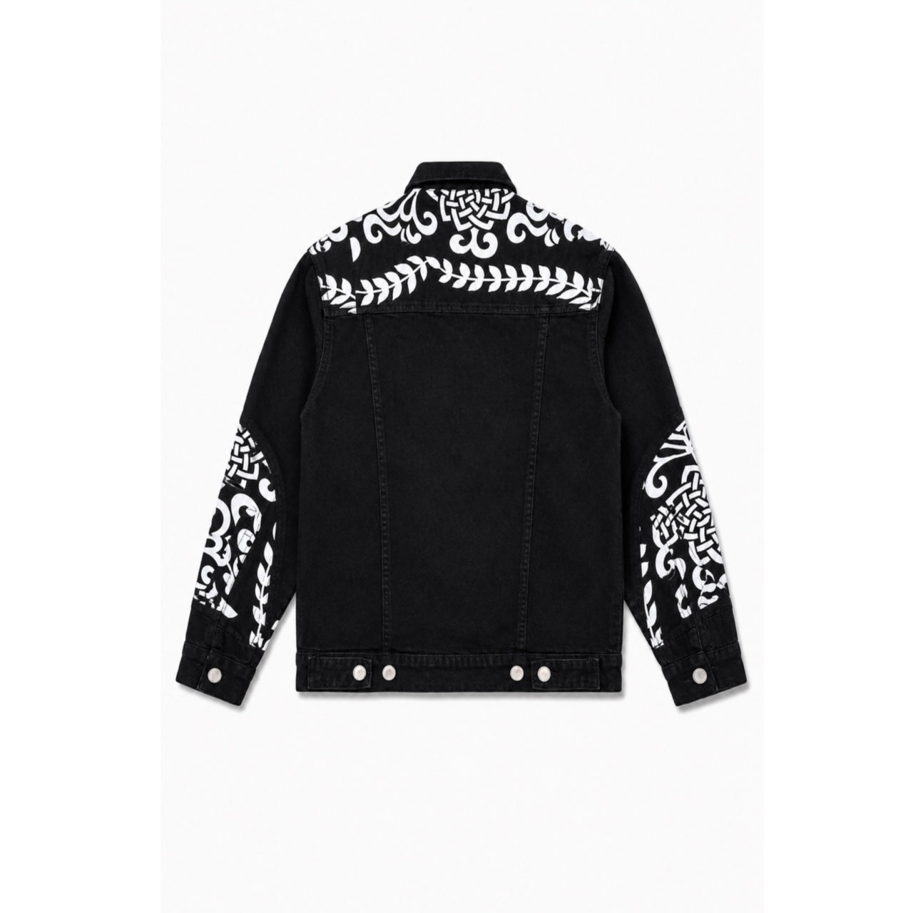 PATCHWORK DENIM BLACK WOMEN'S JACKET [50/50 LIMITED EDITION]