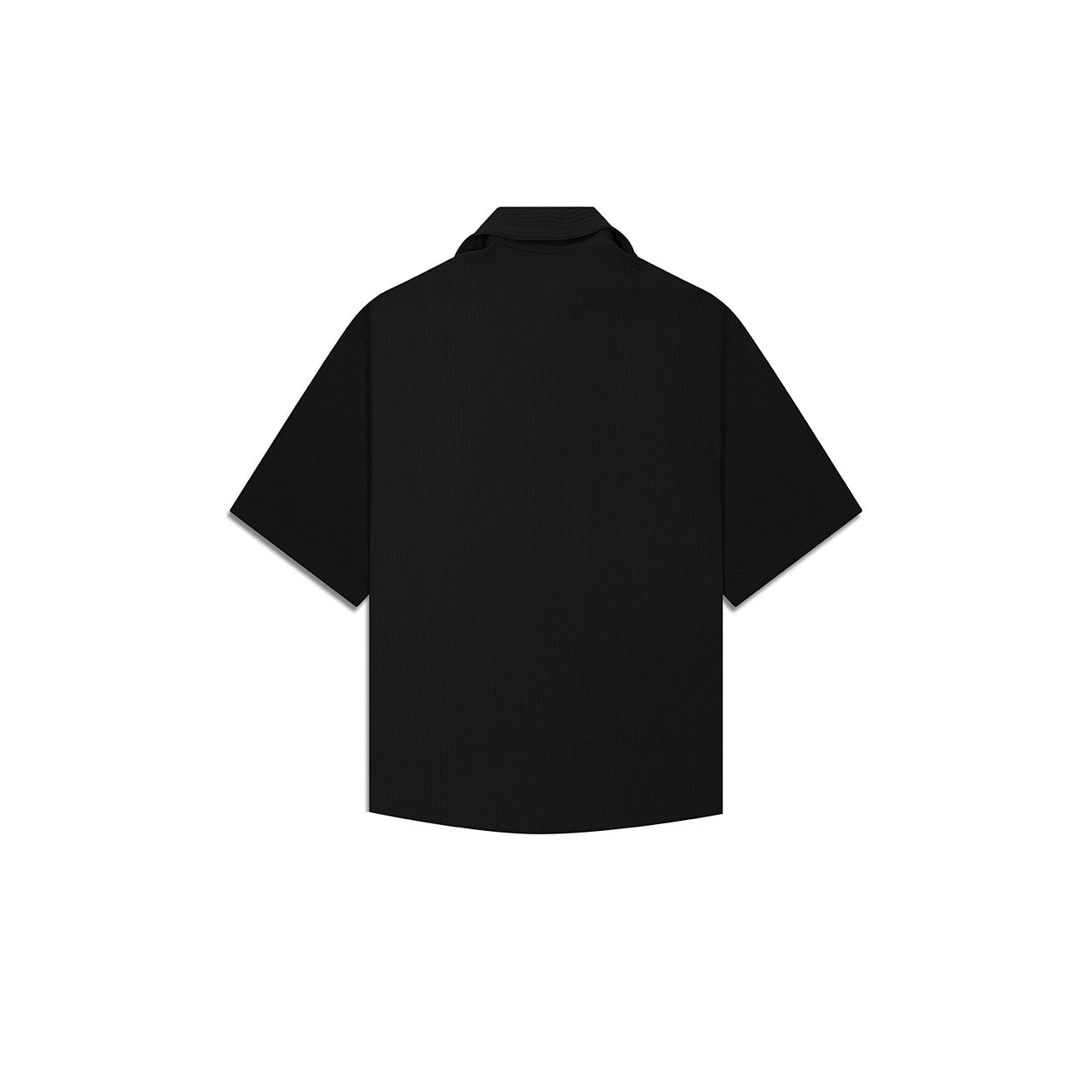 BLACK CO-ORD SET MEN'S SHIRT