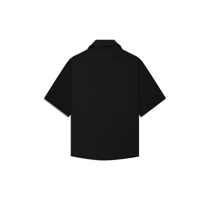 BLACK CO-ORD SET MEN'S SHIRT