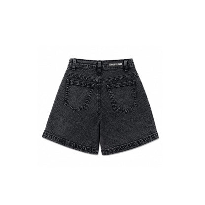 BLACK DENIM WOMEN'S SKORT