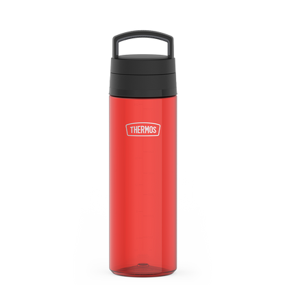 Thermos 26oz Icon Lightweight Water Bottle With Screw Top Lid Red
