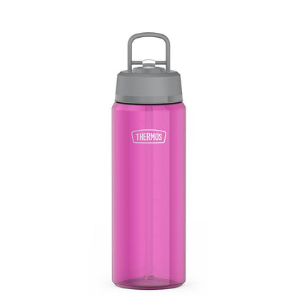 Thermos 32oz Icon Lightweight Water Bottle With Straw Lid Aubergine