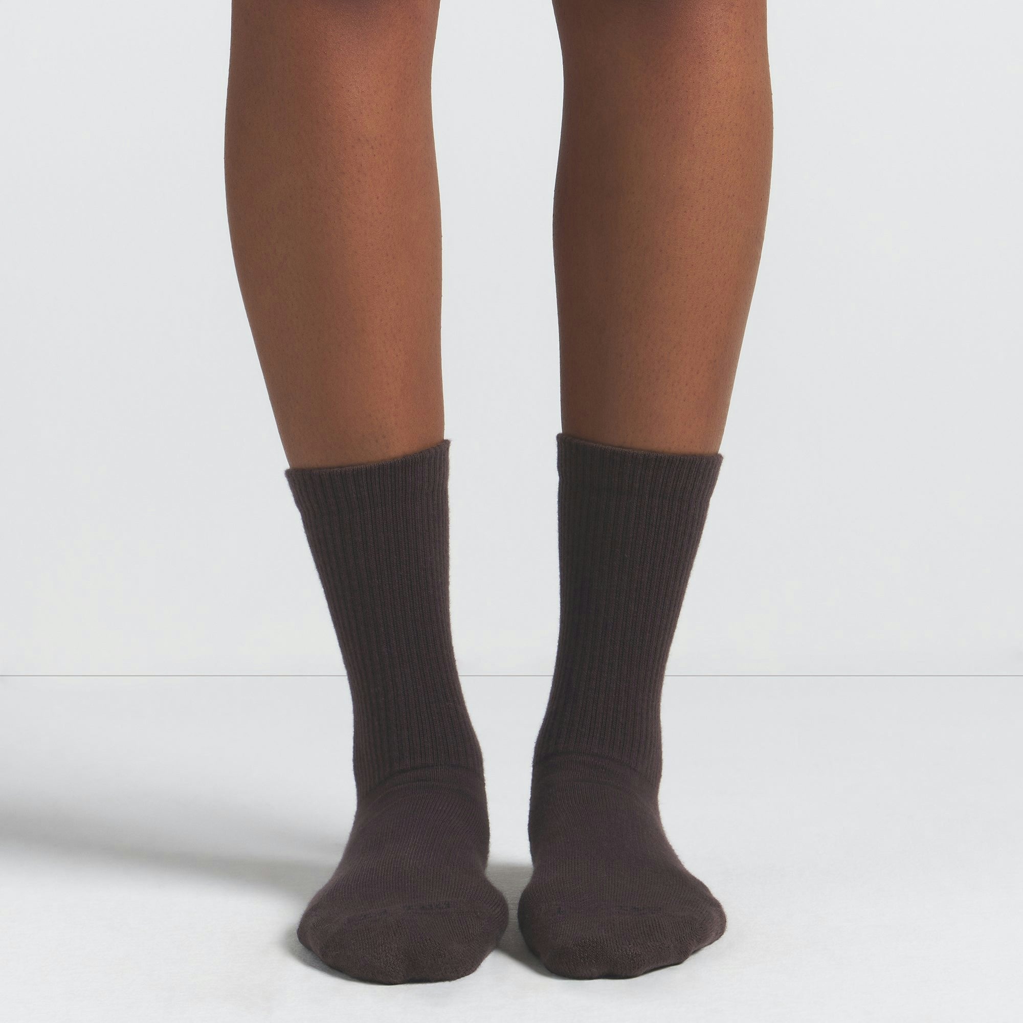 Skims Nikeskims Accessories Dri-Fit Crew Sock 3-Pack Dark Sepia Multi