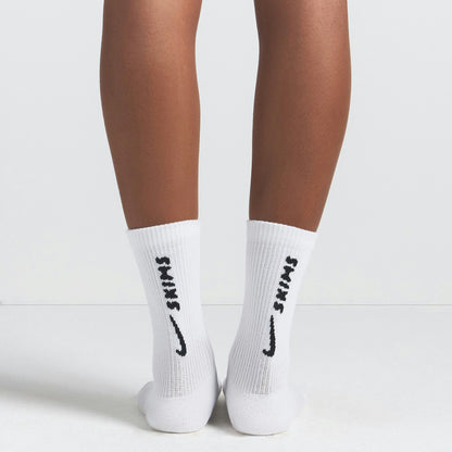 Skims Nikeskims Accessories Dri-Fit Crew Sock 3-Pack Heather Grey Multi