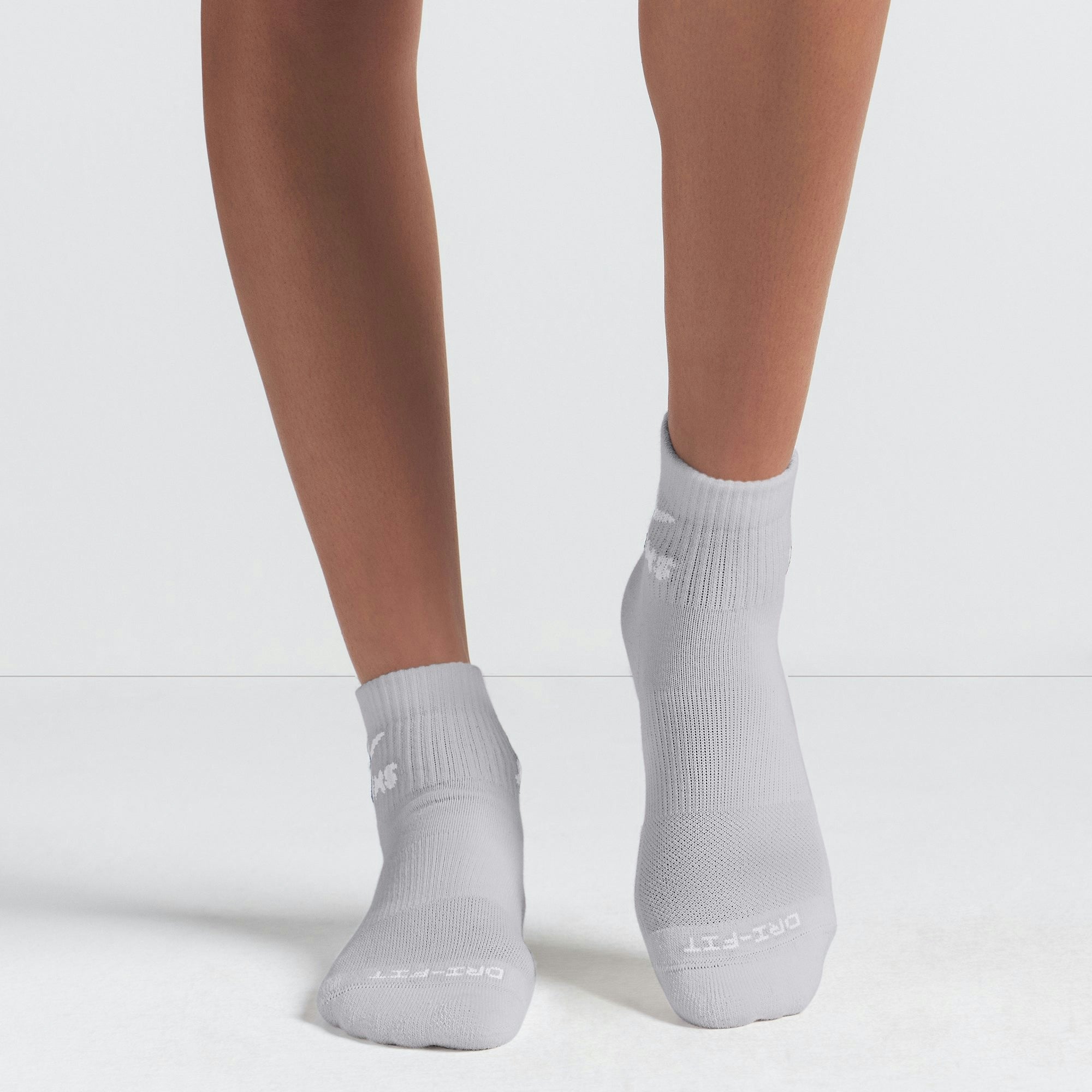 Skims Nikeskims Accessories Dri-Fit Quarter Crew Sock 3-Pack Heather Grey Multi
