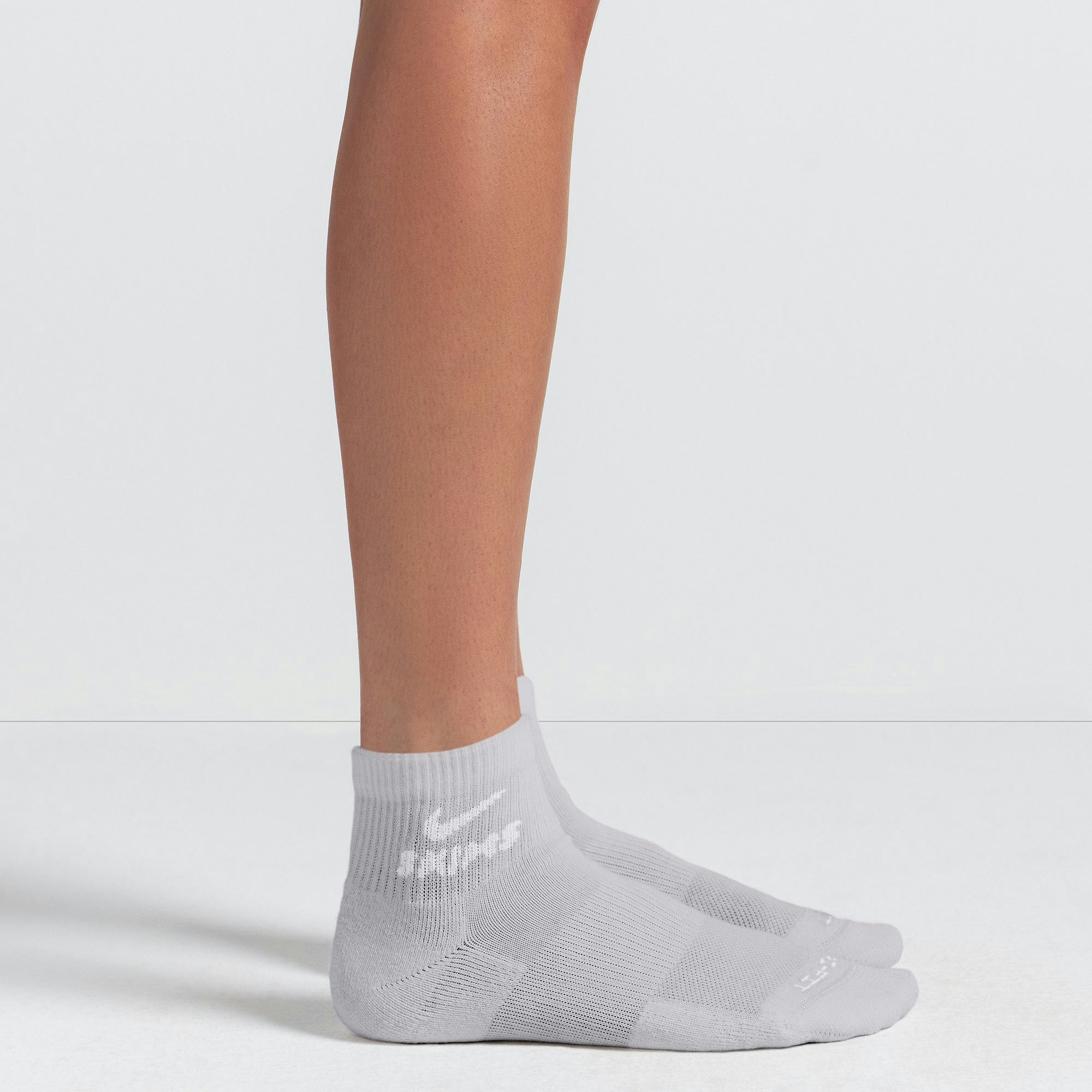 Skims Nikeskims Accessories Dri-Fit Quarter Crew Sock 3-Pack Heather Grey Multi