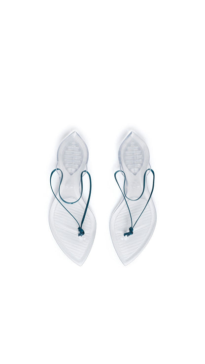Alaïa Invisible Thong In Patent Leather