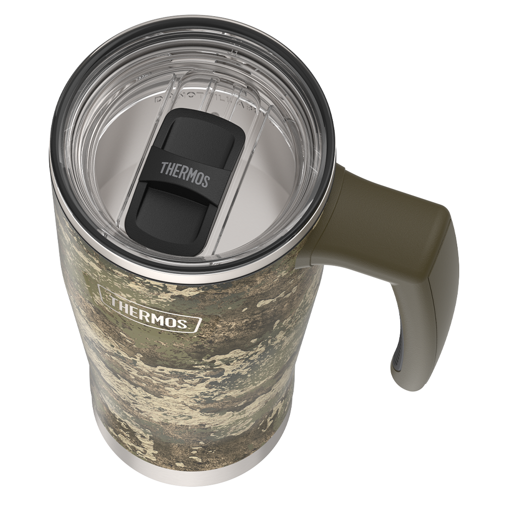 Thermos 18oz Icon Mug with Slide Lock Lid Truetimber Strata Camo