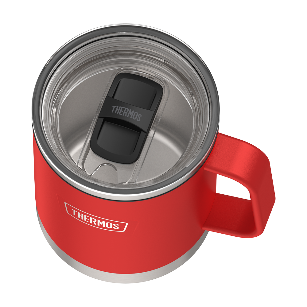 Thermos 14oz ICON MUG WITH SLIDE LOCK LID Granite