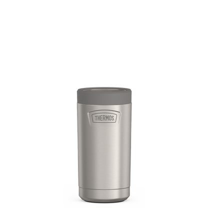 Thermos 16oz ICON CAN INSULATOR Matte Stainless Steel